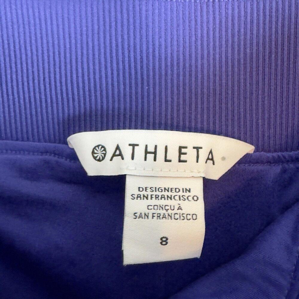 NWT Athleta Brooklyn Lined Pants Purple/ Noble Blue Sz: 8  #467191-02 NWT - Picture 6 of 15